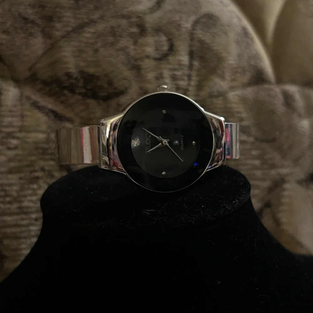 Studio Watch Bangle (Silver-Tone)